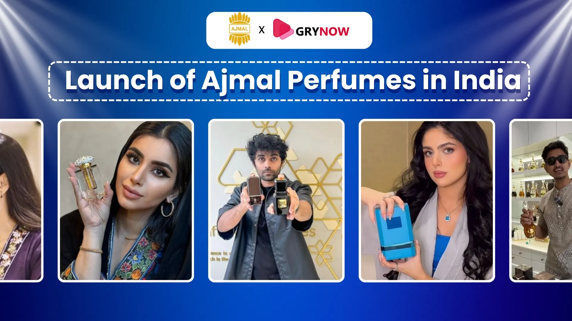 Launch of Ajmal Perfumes in India