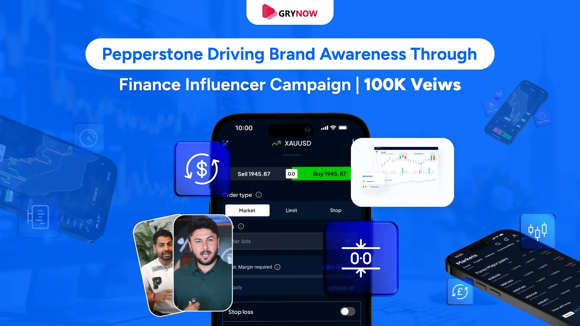 Pepperstone Driving Brand